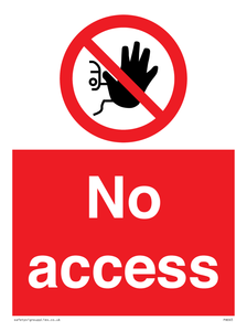 No access 