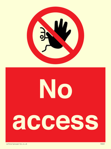 no access
