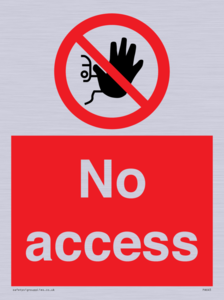 No access 