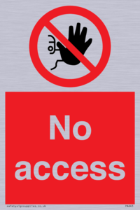 No access 