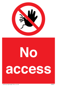 No access 