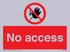 No access 
