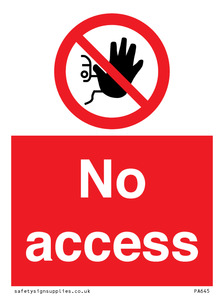 No access 