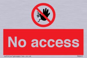 No access 
