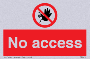 No access 