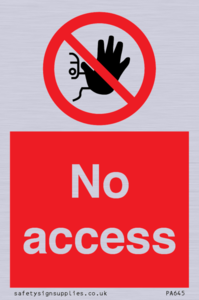 No access 