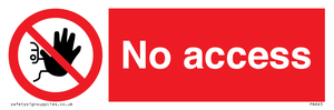 no access