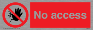 no access