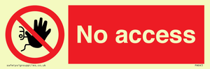 no access