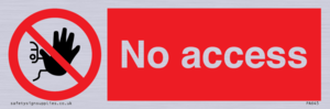 no access