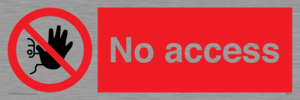 no access