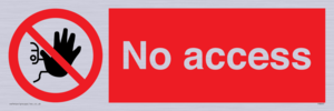 no access