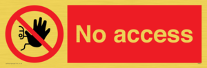 No access 