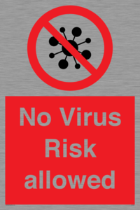 No Virus Risk allowed