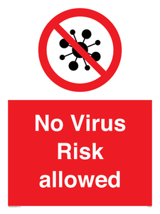 No Virus Risk allowed