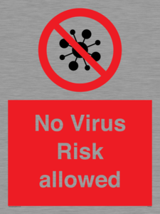 No Virus Risk allowed