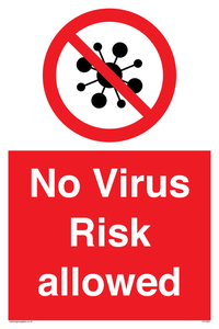 No Virus Risk allowed