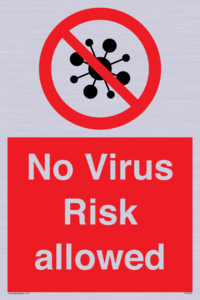 No Virus Risk allowed