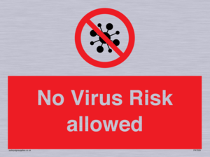 No Virus Risk allowed