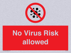 No Virus Risk allowed