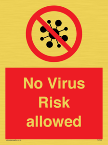 No Virus Risk allowed