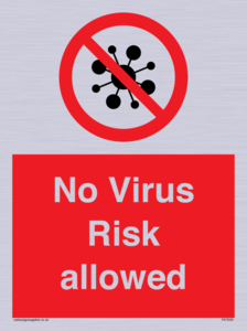 No Virus Risk allowed