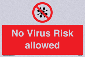 No Virus Risk allowed