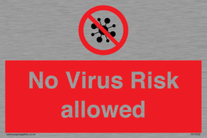 No Virus Risk allowed