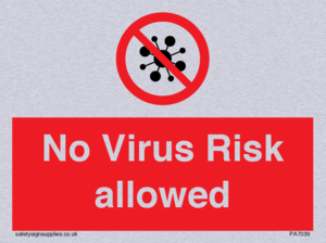 No Virus Risk allowed