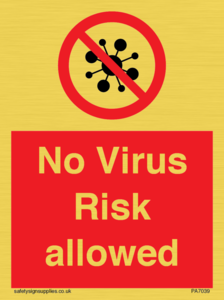 No Virus Risk allowed