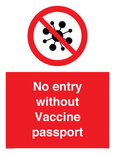 No entry without Vaccine passport