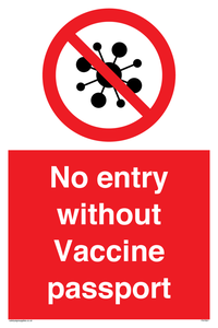 No entry without Vaccine passport