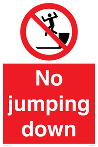 No jumping down