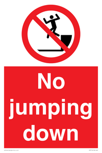 No jumping down