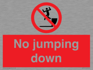No jumping down
