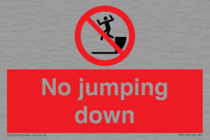 No jumping down