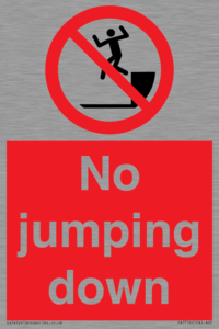 No jumping down