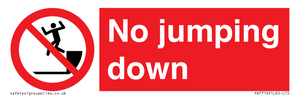 No jumping down