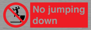 No jumping down