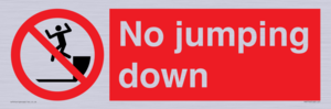 No jumping down