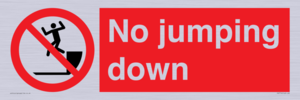 No jumping down