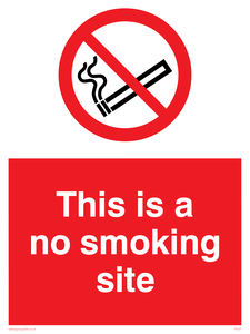this is a no smoking site