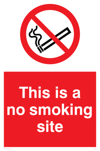 this is a no smoking site