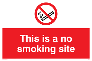 this is a no smoking site