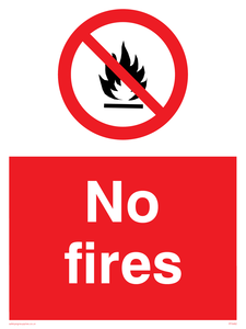 No fires