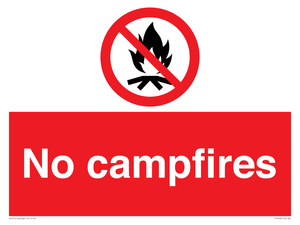 No campfires