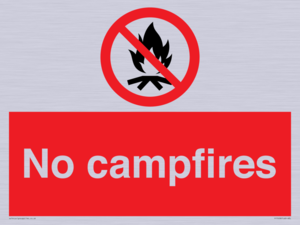 No campfires