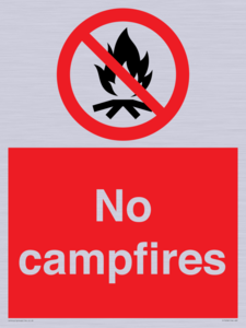 No campfires