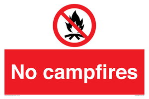 No campfires