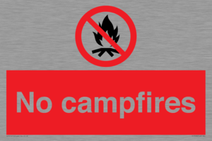 No campfires